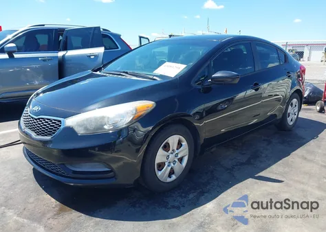 2016 Kia Forte Lx from USA, damaged, VIN KNAFK4A65G5476589